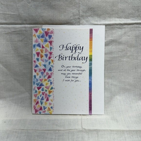 Blue Mountain Arts Cards Lot of 8 Watercolor Poetry - Picture 13 of 16